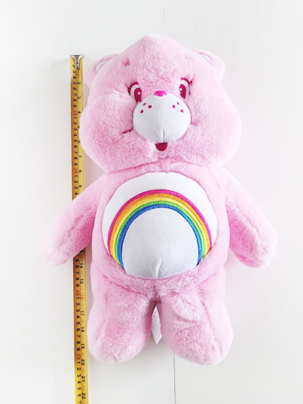 Miniso Care Bears Large 16" Cheer Bear Plush - BNWT - Picture 2 of 5